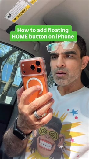 How to add a floating HOME button on iPhone. #apple #iphone | Techsocial 101