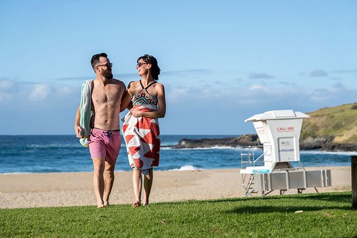 Kiama Accommodation | Kendalls Beach Cabins | Caravan Park