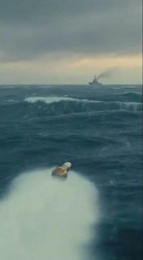 Naval Warfare: Torpedo Launch and Impact #military #navy #warship