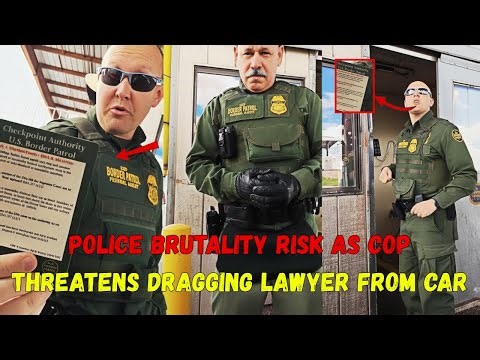 Teacher Challenges Border Patrol in Shocking Copwatch Police Harassment Encounter