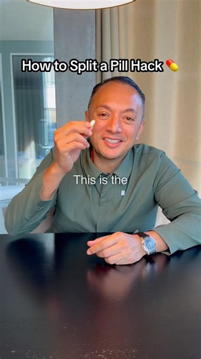 The Easiest Way to Split a Pill 💊