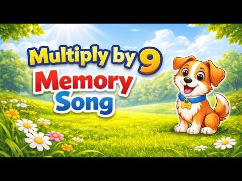 ♫ Multiplying by 9 Memory Song! EASY! Classical Conversations Cycle 2 Week 5 Math, Skip Counting 9