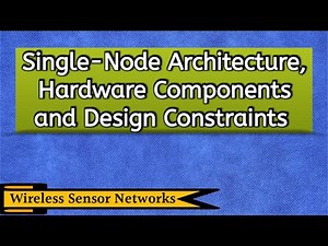 Single Node Architecture in WSN | Node Architecture in WSN | Single Node Architecture