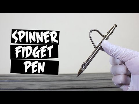 Useful Spinner Fidget Toy Think Ink Pen