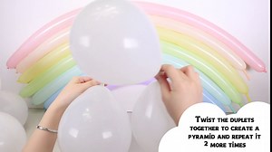 Bessmoso Pastel Rainbow Birthday Decorations Include Happy Birthday Banner Rainbow Bridge Balloons Cake Topper Rainbow Party Decorations Party Supplies for Adults Girls Boys