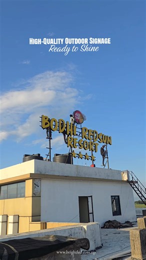 High-Quality 3D Outdoor Signage by Bright LED