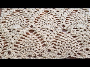 How to make Crochet Pineapple stitch