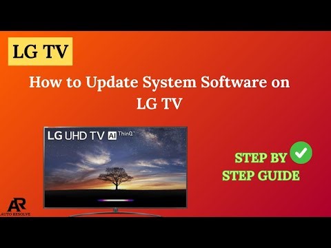 How to Update System Software on LG TV