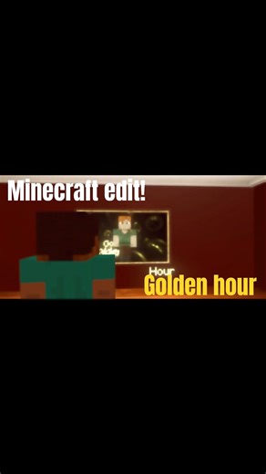 (Golden hour) JVKE - MINECRAFT EDIT OFICIAL POST ON YOUTUBE my ttk:alonesync