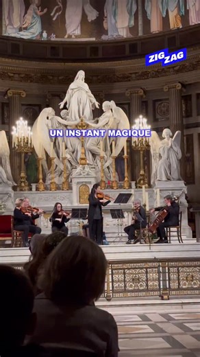 On a pu assister au concert de Noël de l’Église de La Madeleine, avec l’Orchestre Les Violons de France et Cécile Besnard (Soprano). 🌟 Les Quatre Saisons de Vivaldi et l’Ave Maria étaient sublimés dans ce cadre remarquable ! Un moment hors du temps ❤️ #paris #avemaria #vivaldi #eglisedelamadeleine | Paris ZigZag
