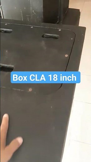 box CLA 18 inch #sound #music #speaker #audio #subwoofer