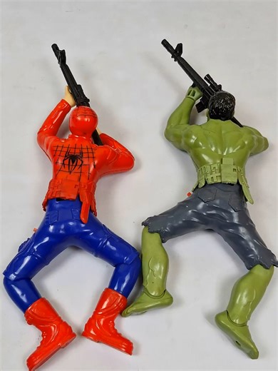 Avengers Soldier Toy Unboxing and Play Testing