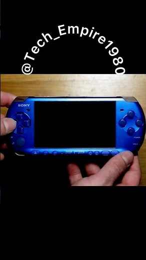 Sony PSP Slim Blue Edition Ultimate Retro Gaming Experience! Classic UMD Games & Portable Fun!🔥