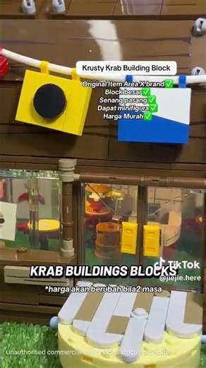 Spongebob Squarepants Krusty Krab Building Block