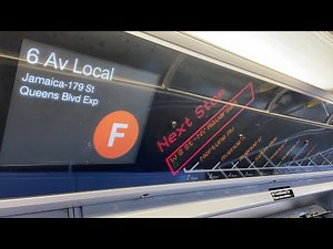IND Subway: R160B Siemens (F) Train Ride from Coney Island-Stillwell Avenue to Jamaica-179th Street