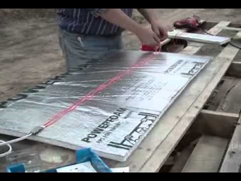 A simple and cost effective way to make a heat mat.