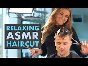 ASMR Super Relaxing Haircut - Professional Scissor Cut