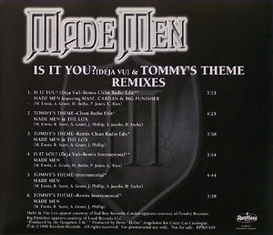 Made Men - Is It You?{Déjà Vu} & Tommy's Theme Remixes