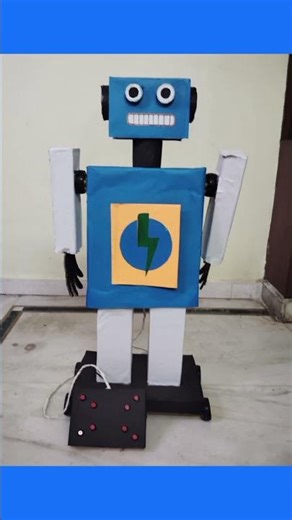 my robot project # viral # science fair experiment # 1st prize 🏆# edit # Abbhizit