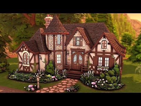 Spellcaster's Starter Cottage | The Sims 4 Speed Build