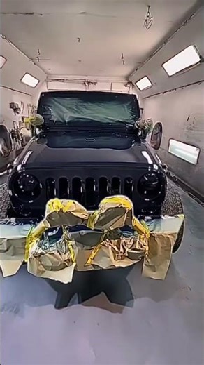 Jeep Wrangler Color Change Before & After Transition