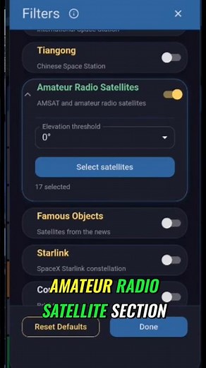 ISS Detector Setup for Ham Radio Satellites