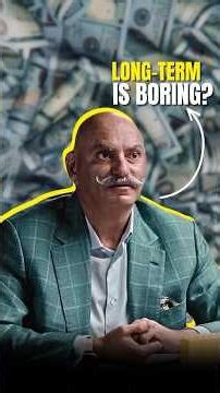 Short vs Long Term! #stockmarket