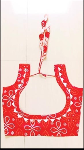 Beautiful Blouse Back Design Cutting & Stitching | Easy Sewing Tutorial | Shorts