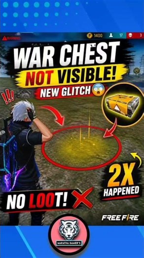 War Chest Glitch 🤡 #freefire#ff#garenafreefire#viral #pro#freefireshorts