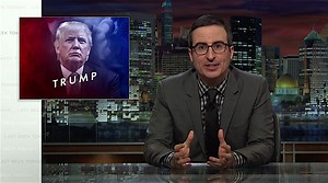 John Oliver tries, hilariously and dangerously, to break Donald Trump's spell on America