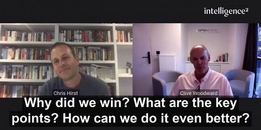 The No Bullsh*t Leadership podcast is here! Listen to Sir Clive Woodward discuss how he led the England rugby team to World Cup victory, what he’s learnt about teamwork over his career, and who he thinks makes a great leader in this brand new podcast from Chris Hirst, CEO of ad agency Havas. | Intelligence Squared