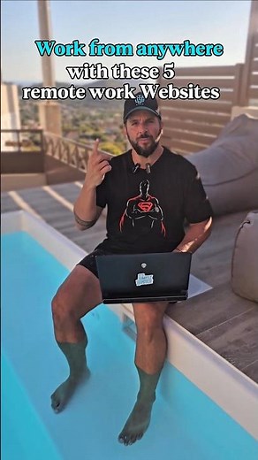 5 Best remote work websites to work from anywhere! #remotework #remotejobs