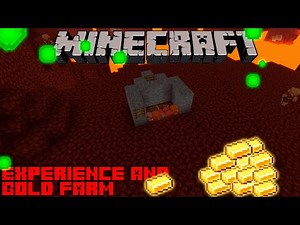 The BEST and EASIEST Gold and XP Farm in Minecraft 1.20 [Java and Bedrock ]