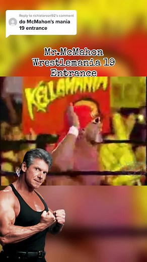Replying to @richielarson92 vince entrance #fypシ #foryou #foryoupage #fyp #wweraw #vincemcmahon #wwevincemcmahon #wrestlemania #viral #trending #trend #tracking #blowthisupforme #blowthisupplease #wwefans