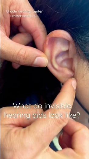 What do invisible hearing aids look like?