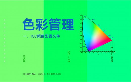 5-1 色彩管理 icc配置文件