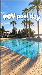 POV: relaxing pool time! #pool #summer #relax #pov