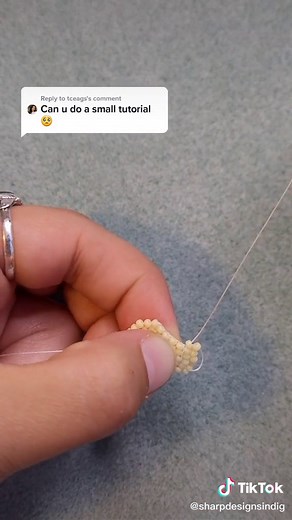 Reply to @tceags tried by best 🙈#beadworktiktok #nativetok #indigenous #tutorial #earrings #smallbusiness