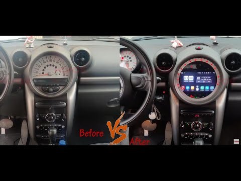 BMW MINI Cooper R56 R57 R58 R60 Remove & Installation Android Auto CarPlay Stereo Radio Head Unit