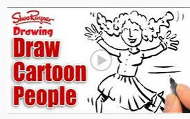 How to draw cartoon style people - Part 1