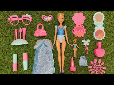 Mattel Disney Princess Dress Up Playset Toys | Satisfying with Unboxing Cute Frozen Elsa Doll | ASMR