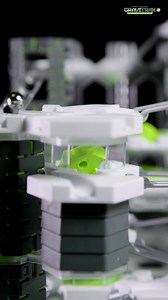  NOW AVAILABLE!  How do you make your GraviTrax even more interesting? By adding a mixer accessory!  Drop in a marble or two or three. Which way will they go? No one knows! https://amzn.to/2OkM9HF | Ravensburger | Facebook