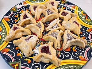 Delicious Hamantaschen cookies