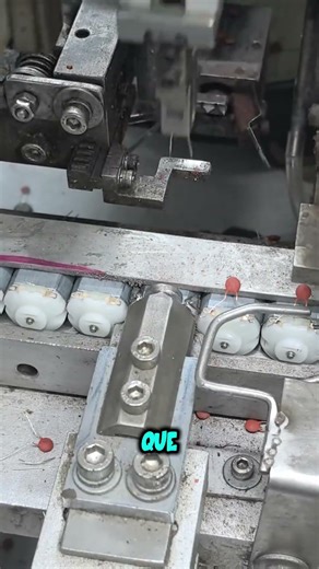 Automatic welding of small motors