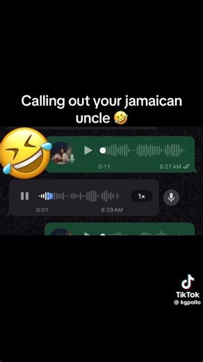 “That was a low down, sinful, dirty chat” #jamaican #uncle #pigeon #callingout