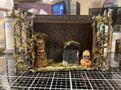 Tim Holtz Vignette box project