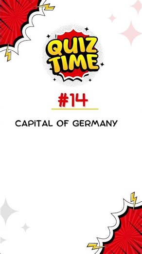 14 Capital of Germany