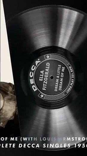 Ella Fitzgerald, Louis Armstrong Dream A Little Dream Of Me