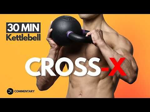 30 Min Hybrid Kettlebell Workout | Compound, Explosive & Endurance | Advanced Full Body Routine