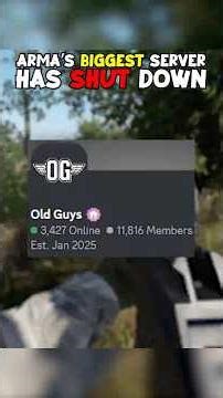 ARMAs Biggest Server Shut Down, What Now... 😱 #armareforger #gaming